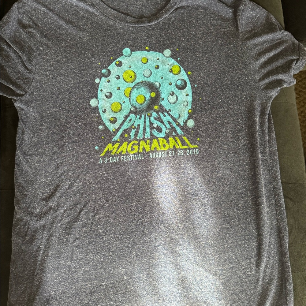 Phish Magnaball Gray Adult T-Shirt